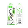 Кабель Hoco UPA25 AUX to Lighting [Black]